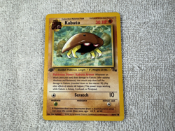 1999 Pokemon Fossil Set 1st Edition Kabuto Card 50/62 MP - Image 1
