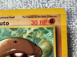 1999 Pokemon Fossil Set 1st Edition Kabuto Card 50/62 MP - Image 2