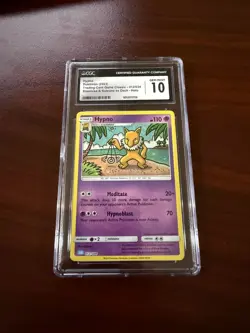CGC 10 Hypno 012/034 Holo Pokemon 2023 Trading Card Game Classic - Image 1