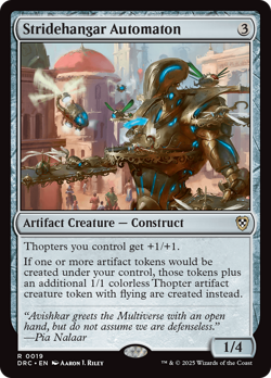Stridehangar Automaton [Aetherdrift Commander] Magic MTG - Image 1