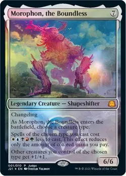 MTG Foil - Morophon, the Boundless - 1 / NM / English - Image 1
