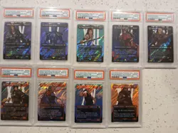 2025 MTG FINAL FANTASY SURGE FOIL CHARACTER 35 OF 40 PSA 10 - Image 2