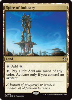 Spire of Industry [Aetherdrift Commander] Magic MTG - Image 1