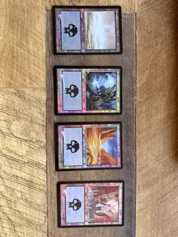 7th Edition MTG Foil Swamp Mana LOT of 4 - #339 #341 #342 #349 - English - Image 1