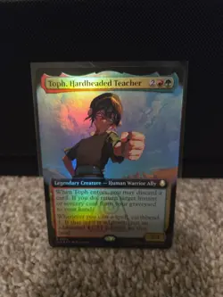 Toph, Hardheaded Teacher (Extended Art) Avatar: The Last Airbender Foil - Image 1