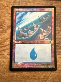 7th Edition MTG Island Mana Land FOIL - LOT #332 #334, #335, #336, #338 - Image 2