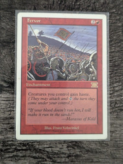 Fervor MTG Classic Sixth Edition (Rare) - Image 1