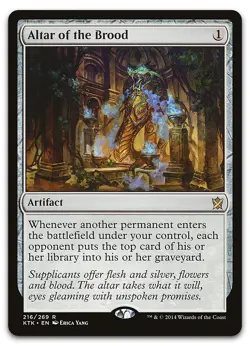 Altar of the Brood #216 (LP) Khans of Tarkir KTK Magic MTG - Image 1