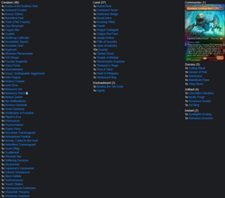 MTG Custom Commander EDH Goad Deck Rendmaw, Creaking Nest with Deck Case - Image 2