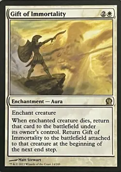 Gift of Immortality - Theros - MTG Magic the Gathering - Image 1