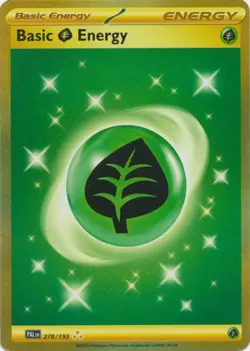 Basic Grass Energy - 278/193 - Hyper Rare NM, English Pokemon Paldea Evolved - Image 1
