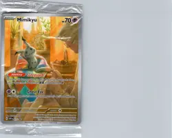 Mimikyu SVP 075 SV: Scarlet & Violet Promo Cards - Pokemon Card - Sealed - Image 1