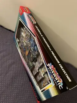 Pokemon Prismatic Evolutions Lucario ex & Tyranitar ex Premium Collection - Image 3