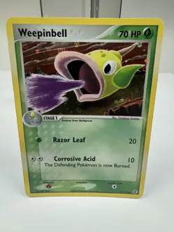 Pokemon TCG - Weepinbell [Reverse Holo] #51 - Pokemon Fire Red & Leaf Green - Image 1