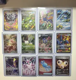 Pokemon TCG Holo Ultra Rare Full Art Mixed Lot 49 Cards English & Japanese - Image 1