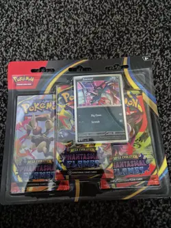 Pokemon TCG Mega Evolution Phantasmal Flames Sneasel 3 pack blister - Image 1