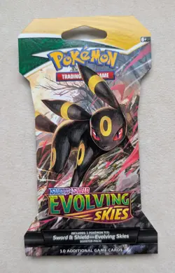 Pokemon Evolving Skies - Four (4) Sleeved Booster Packs - Complete Full Art Set - Image 2