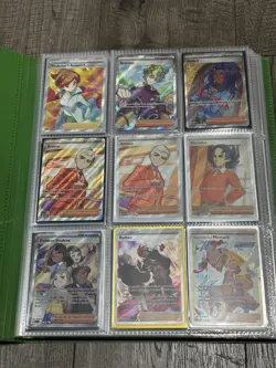 Pokemon TCG English Binder Collection Lot 280+ Hits - Full Arts Radiant EXs Vs - Image 1