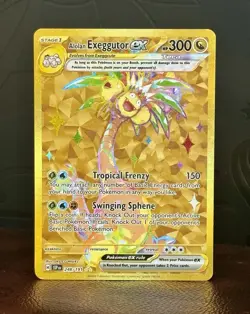 Alolan Exeggutor ex 248/191 Pokemon TCG Surging Sparks Full Art Hyper Rare MINT - Image 1
