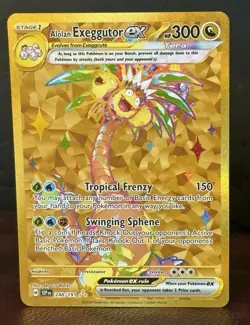 Alolan Exeggutor ex 248/191 Pokemon TCG Surging Sparks Full Art Hyper Rare MINT - Image 2