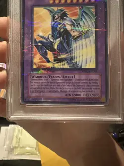 Yugioh PSA 10 Elemental Hero Tempest MF02 EN001 Parallel Rare Mattel Gem Mint 💎 - Image 4