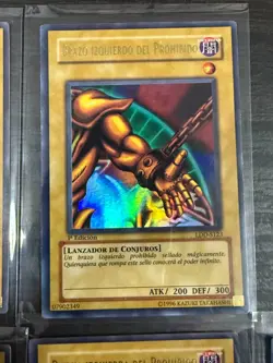 Yugioh LOB 1st Edition Complete Exodia Ultra Rare set Spanish LDD - Image 4