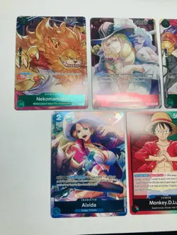One Piece Collection Lot Luffy Leader Pre-Errata 2022, Foil Box Toppers English - Image 2