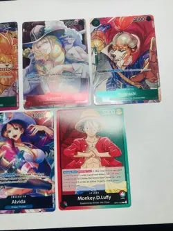 One Piece Collection Lot Luffy Leader Pre-Errata 2022, Foil Box Toppers English - Image 3