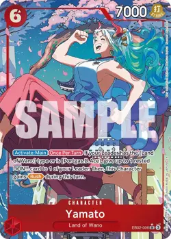 Foil - Yamato (Alternate Art) - 02 / NM / English One Piece TCG - Image 1