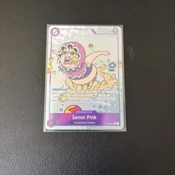 One Piece TCG Senor Pink Rare R OP10-067 Royal Blood English Foil Alt Art - Image 1