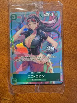 Nico Robin P-111 P Sealed Mini-tin Pack Set vol.2 One Piece CCG ASIA Japanese - Image 1