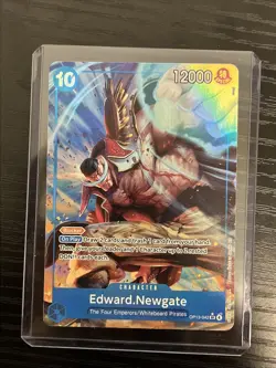 Edward Newgate (Alt Art) OP13-042 SR Carrying on His Will - ONE PIECE ENGLISH - Image 1