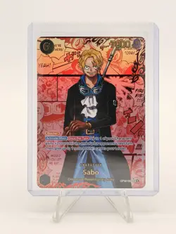 🔥 ULTRA RARE One Piece OP13-120 SABO RED MANGA Parallel! 1 In 20 Case HIT!🔥 - Image 1