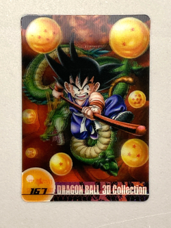 Son Goku - 167 - Dragon Ball Morinaga 3D Collection Card Japanese - Image 1