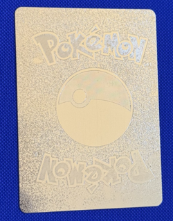 Mewtwo GX Pokemon Metal Gold Foil Fan Art Collector Card - Image 3