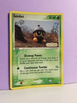 Seedot 61/92 Ex Legend Maker Set Stamped Holo Pokemon Card Nintendo 2006 - Image 4