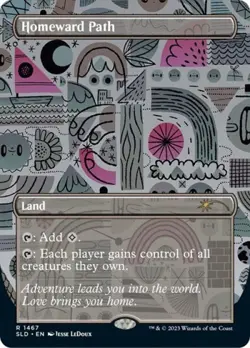 MTG English Homeward Path (1467) NM Normal Secret Lair - Image 1