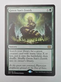 Green Sun's Zenith Double Masters 2022 Regular - Image 1