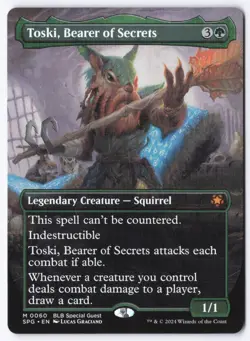 Toski, Bearer of Secrets (Borderless) M Special Guests 60 NM - Image 1
