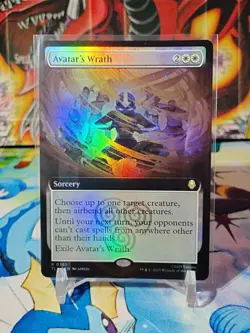 MTG Avatar's Wrath 365 Avatar The Last Airbender NM FOIL - Image 3