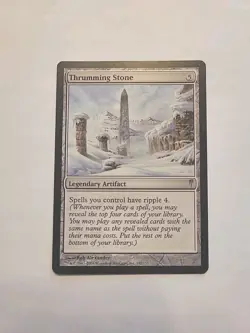 Thrumming Stone [Coldsnap] Magic the Gathering LP MTG - Image 1