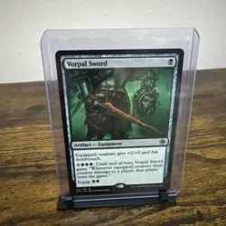 Magic The Gathering Near Mint Vorpal Sword Forgotten Realms 124/281 - Image 3