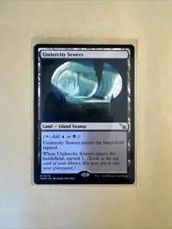 MTG Undercity Sewers MKM 0270 R NM Regular - Image 1