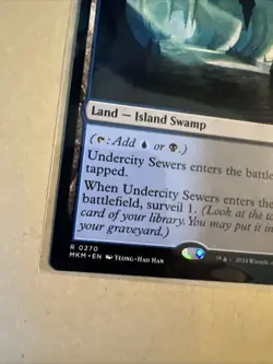 MTG Undercity Sewers MKM 0270 R NM Regular - Image 3