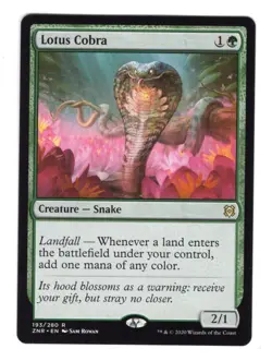 Lotus Cobra MTG Zendikar Rising (ZNR) (NM) English Regular - Image 1