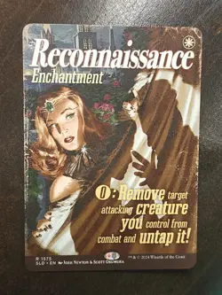 Reconnaissance #1575 Secret Lair Hard Boiled Thrillers Exclusive Full Art MTG NM - Image 1
