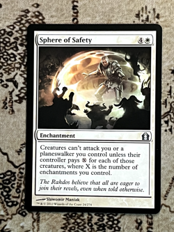 Sphere of Safety - Return to Ravnica - 24 - #Lightly Played Magic the Gathering - Image 1