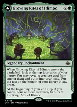 MTG Growing Rites of Itlimoc NM Lost Caverns Ixalan LCI Magic Gathering card - Image 1