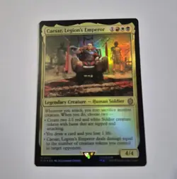Caesar, Legion's Emperor Foil LP Universes Beyond: Fallout MTG - Image 1