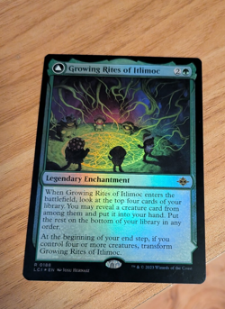 MTG Growing Rites of Itlimoc Lost Caverns of Ixalan NM FOIL - Image 1